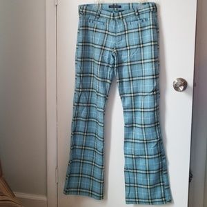 Wool plaid pants size 4